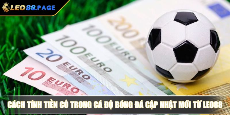 Cách tính tiền cỏ trong cá độ bóng đá cập nhật mới từ LEO88