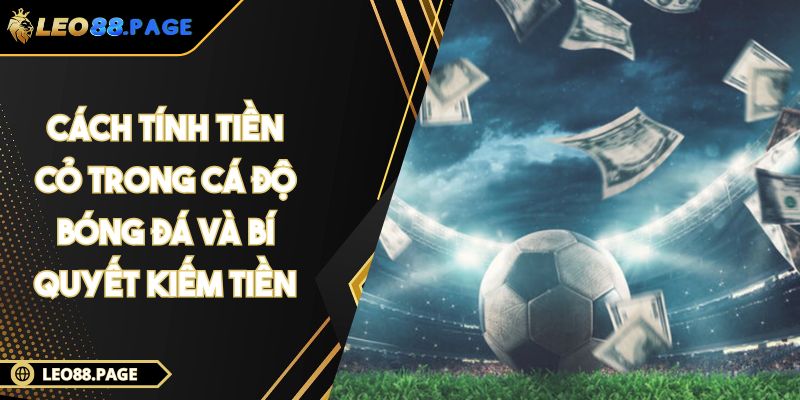 Cách Tính Tiền Cỏ Trong Cá Độ Bóng Đá Và Bí Quyết Kiếm Tiền