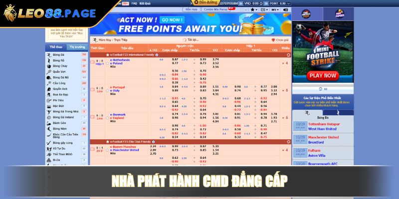 Nhà phát hành CMD đẳng cấp